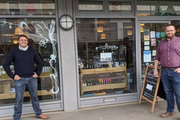 Mr Everitt has been visiting local High Street businesses