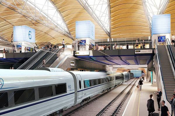 HS2 trains will travel at 250mph