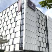 The new 10-storey Premier Inn