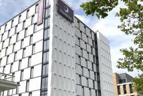 The new 10-storey Premier Inn