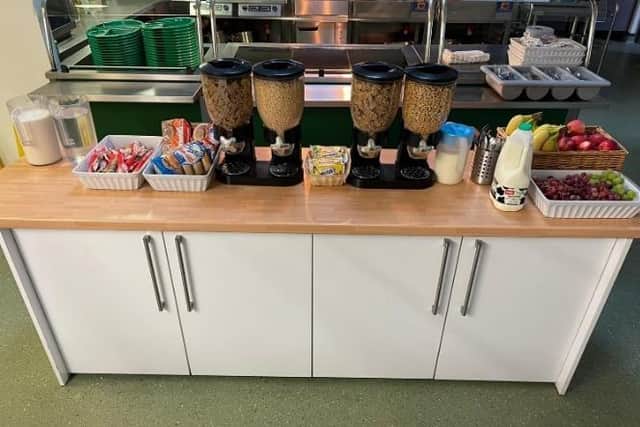 More than 100 children will benefit from the free breakfast at Greenleys Junior School