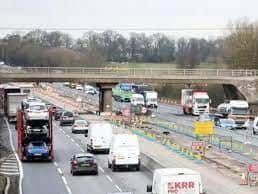 A full weekend closure on M1 J14 to J15 Northbound is planned for October 22-25