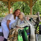 Cllr Emily Darlington with her grandmother
