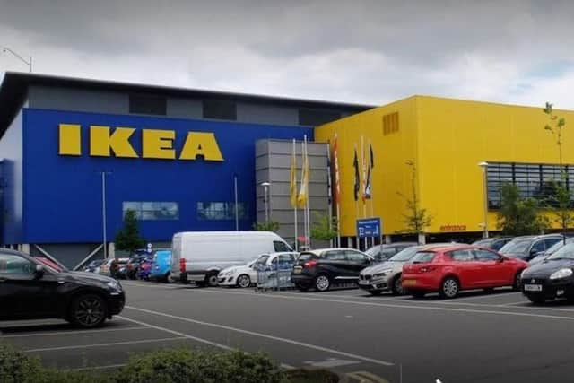 IKEA now stands on the old Sanctuary site