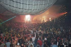 A scene from The Sanctuary in the 1990s in Milton Keynes