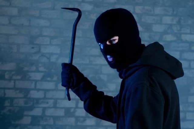 The burglars were armed with a crowbar. Photo: Getty Images
