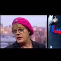 Eddie Izzard and Mick Jagger