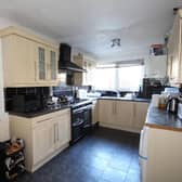 The property boasts a fitted kitchen. Photos: Zoopla