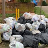 Many waste collections have been missed in MK but Serco is working to catch up