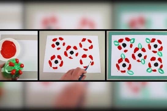 Get your children to hand-make poppies - the symbol of Remembrance Day