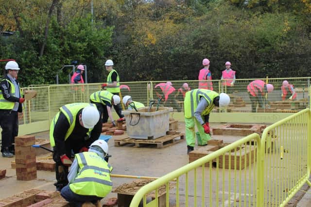 The skills taught on the course provide a career path that allow students to segway into heavy construction and civil engineering as well as house building