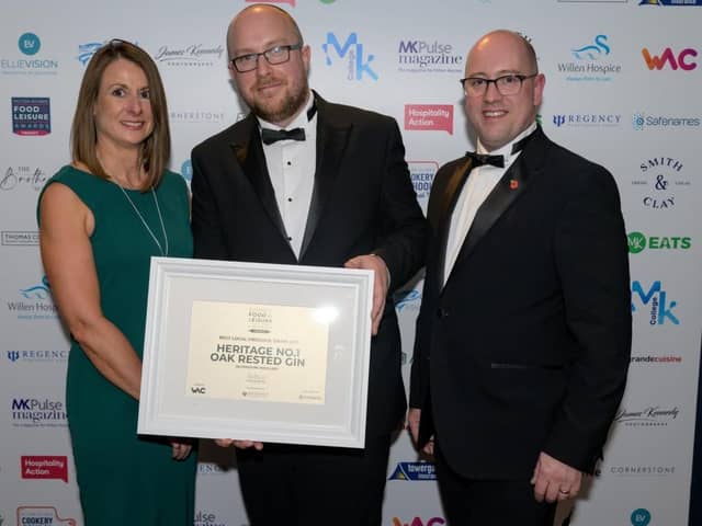 Silverstone Distillery won Best Local Produce at the 2021 Milton Keynes Food and Leisure awards