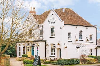 The Kings Arms pub in Newport Pagnell