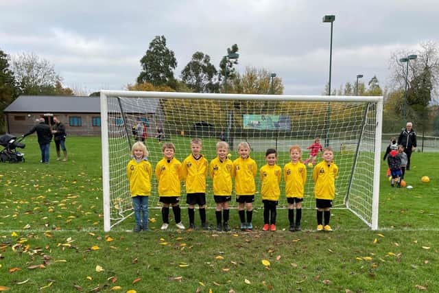Stewkley under-7s team is the latest recipient of a Team Sport award from UK Power Networks
