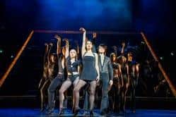 The cast also features Faye Brookes as Roxie Hart with Djalenga Scott asDjalenga Kelly