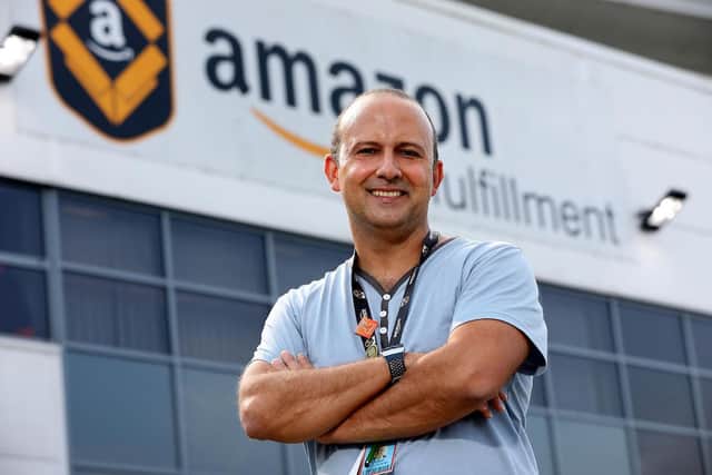 Victor Pulido, general manager at Amazon in Milton Keynes,