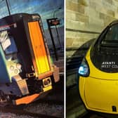 Hundreds of passengers were stranded after a man died on the tracks last night
