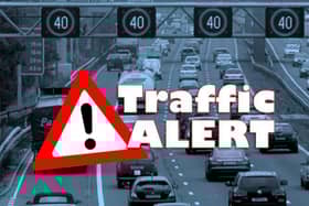 National Highways is warning drivers face 90-minute delays heading north on the M1