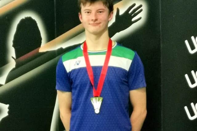 U17 National Champion - Oliver Butler (Boys Singles & Mixed Doubles)