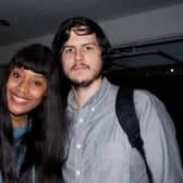 VV Brown and her husband Daniel Price