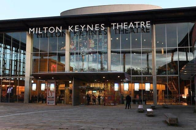 They also barged into MK Theatre during a panto performance