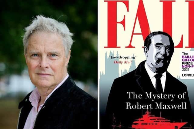 John Preston and his book Fall: The Mystery of Robert Maxwell which is the running for Costa Book of the Year