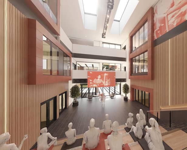 Artists impression of how the new Institute of Technology in Milton Keynes will look