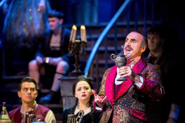 'The audiences at Milton Keynes are so appreciative and fun' - Cameron Blakely plays Gomez in The Addams Family