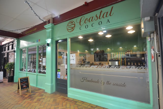 Coastal Cocoa in Queens Arcade, Hastings. SUS-220118-121102001