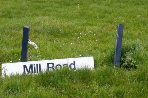 Any damaged or faded street name plates can be reported to the council through the website using the Report It section
