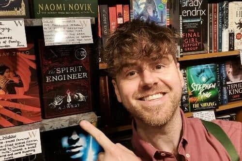 Andy's debut novel, The Spirit Engineer, became a Sunday Times best seller and was named as a Bert's Books Book of the Year in 2021