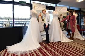 More than 60 exhibitors were on hand at The Wedding Show with help for those planning their big day