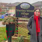 Shanika Mahendran,  Labour community campaigner at Shenley Wood retirement village