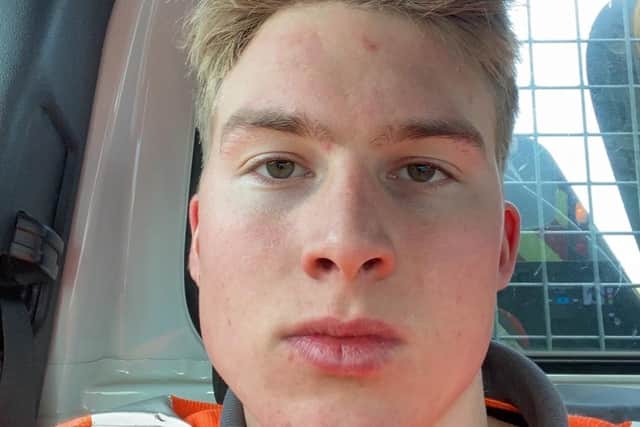 Rhys Hobbs has an apprenticeship with the Clancy Group
