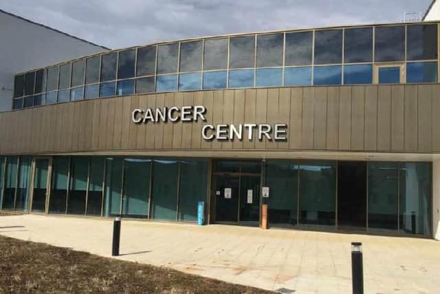 The cancer centre at Mk hospital