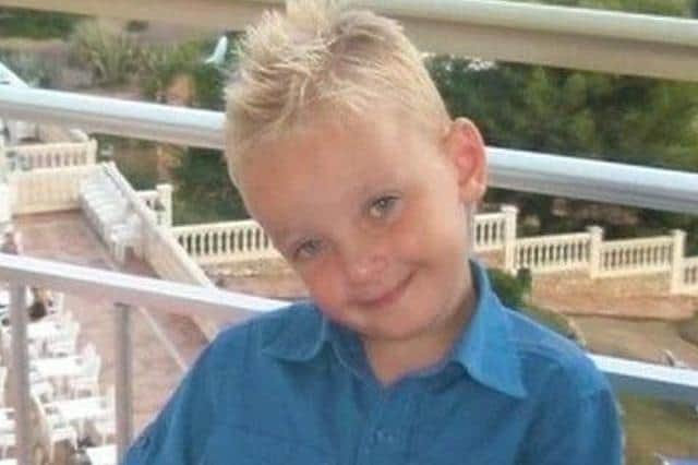 Harry Mould was just five years old when he died