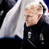 MK Dons head coach Liam Manning