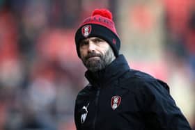 Rotherham United boss Paul Warne