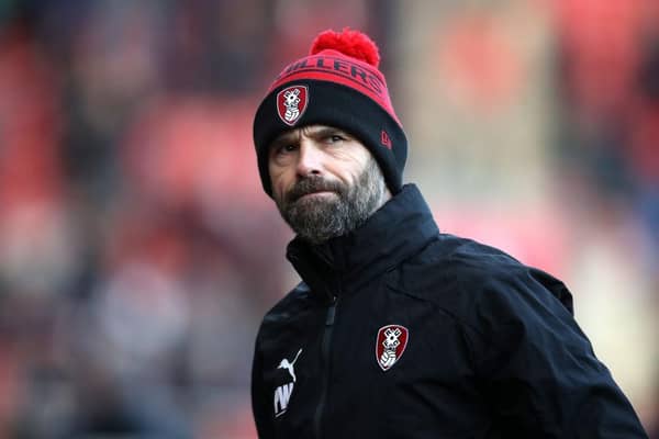 Rotherham United boss Paul Warne