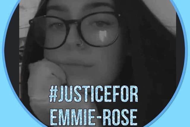 Becky has launched a campaign called 'Justice for Emmie-Rose'