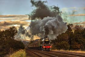 45562 Alberta hauled The Railway Touring Company's Winter Cumbrian Mountain Express (photo: Bob Green)