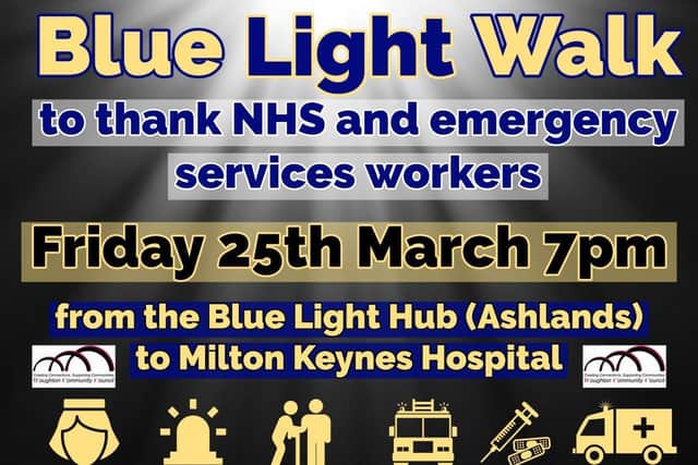 The walk will be held on Friday, March 25, two years after the start of the pandemic