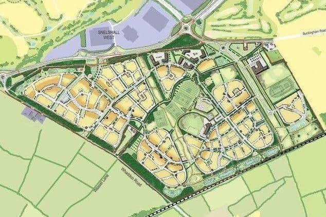 This is where Salden Chase will be built