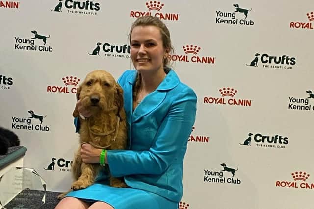Antonia Leech was Runner-Up UK Handler of the Year 2022 and won the Young Kennel Club (YKC) Hound Stakes Final