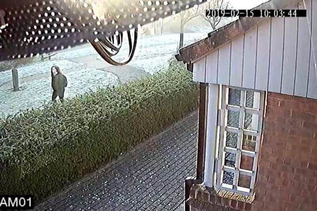 The last sighting of Leah Croucher on CCTV
