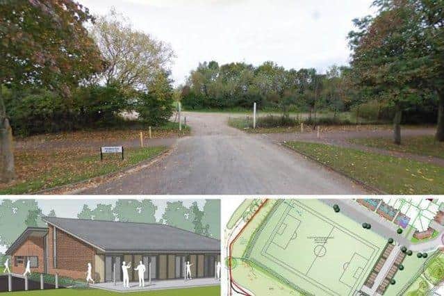 The former Milton Keynes Rugby club site has been earmarked for 110 new homes