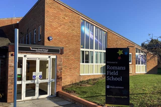 Roman Fields school is in Bletchley
