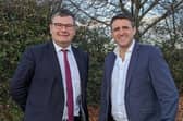 Milton Keynes MPs Iain Stewart (left) and Ben Everitt
