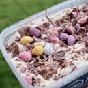 The mini egg gelato will be just in time for Easter