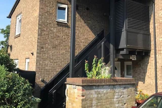 This is the staircase that will cost almost £39K to replace